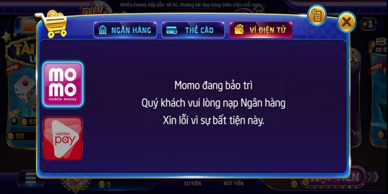 Các phương thức nạp tiền Rikvip được hỗ trợ hiện nay