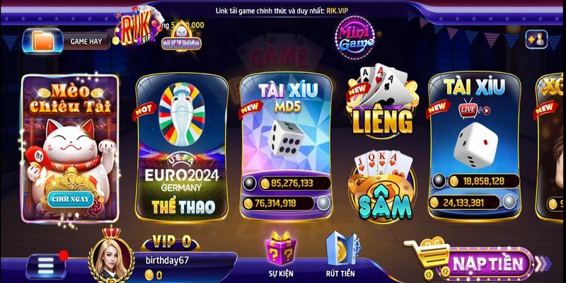 Giới thiệu Rikvip